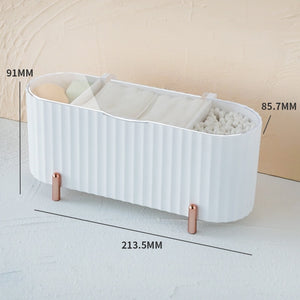 Dustproof cosmetic cotton storage box with cover Cotton swab makeup remover cotton