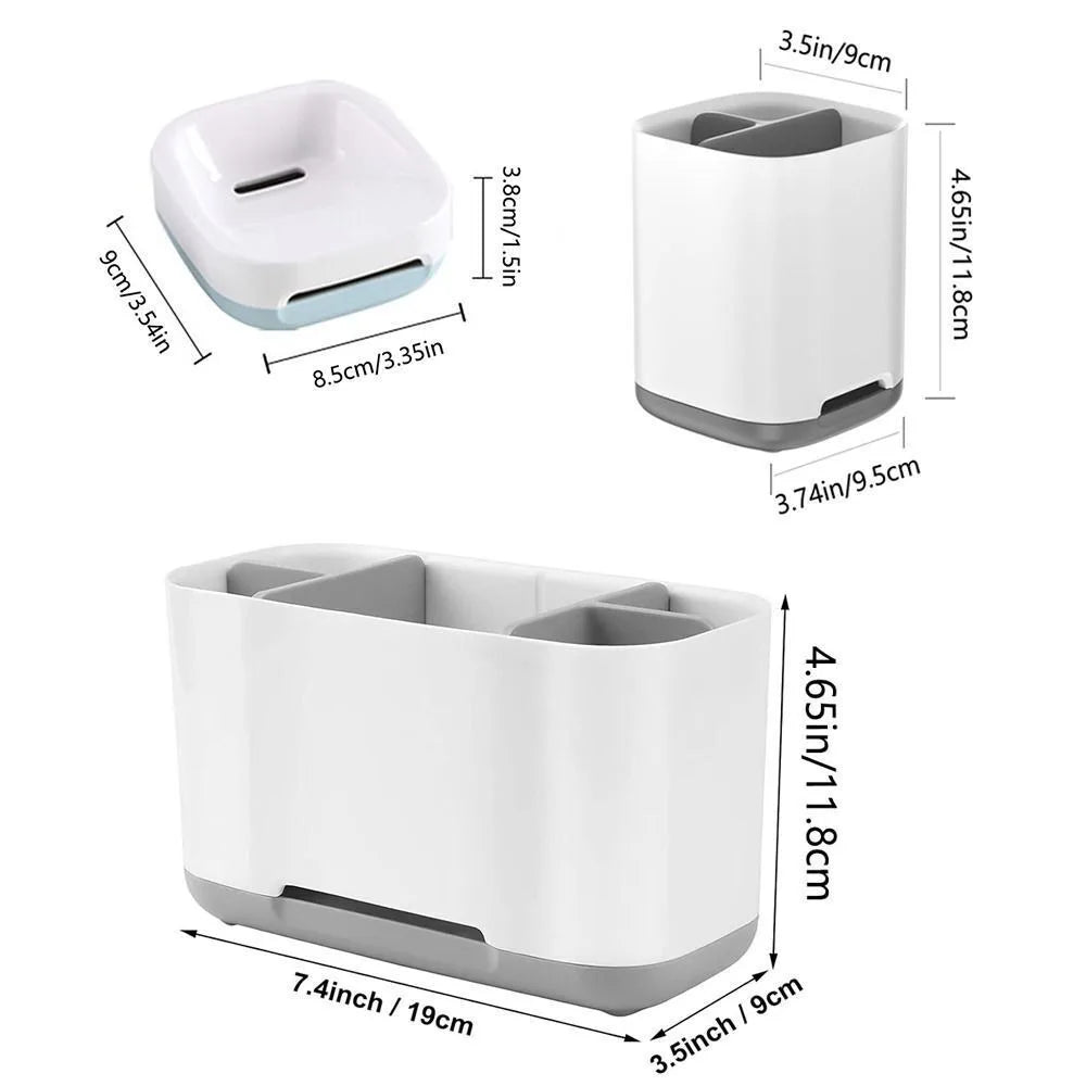 Countertop Toothbrush & Toiletry Organizer - image 6