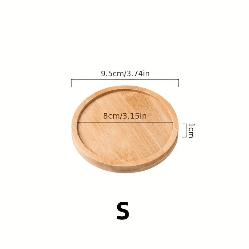 Bamboo Plant Saucer Tray - image 12