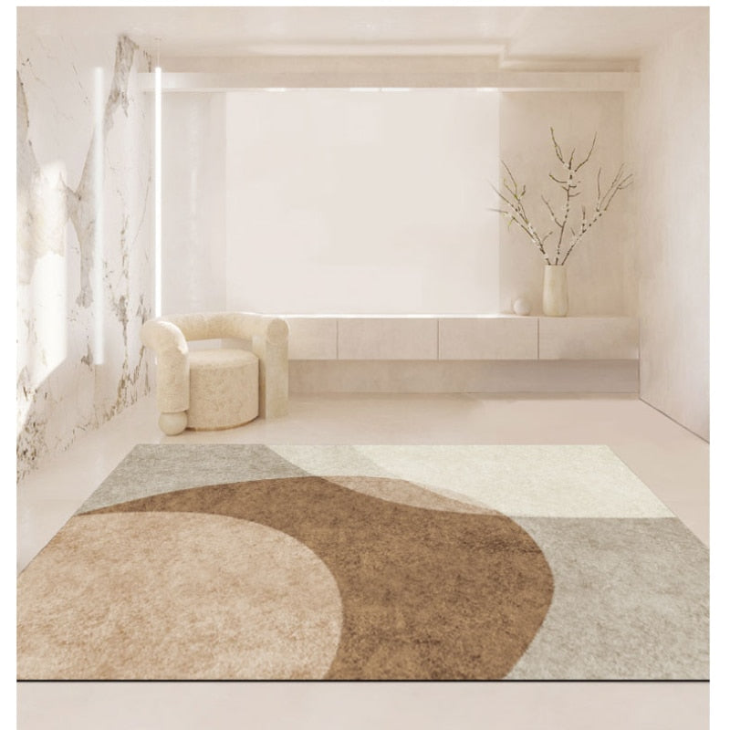 Luxury Living Room Carpet Simple Home Decoration Bedroom Non-slip Carpets Leisure Office Room Rug