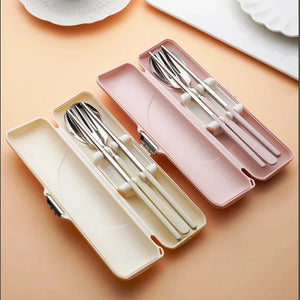 Portable Stainless Steel Cutlery Set - thumbnail 5