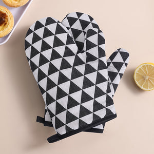 Heat-insulating Gloves, Anti-scald Microwave Gloves, High Temperature Resistant Kitchen Baking Oven Gloves