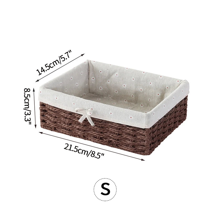 Seagrass Woven Storage Basket - image 18