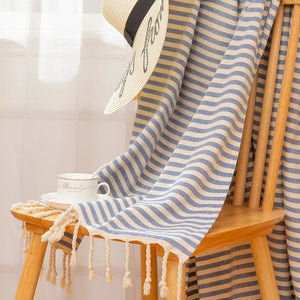 Striped Tassel Beach & Bath Towel - thumbnail 6