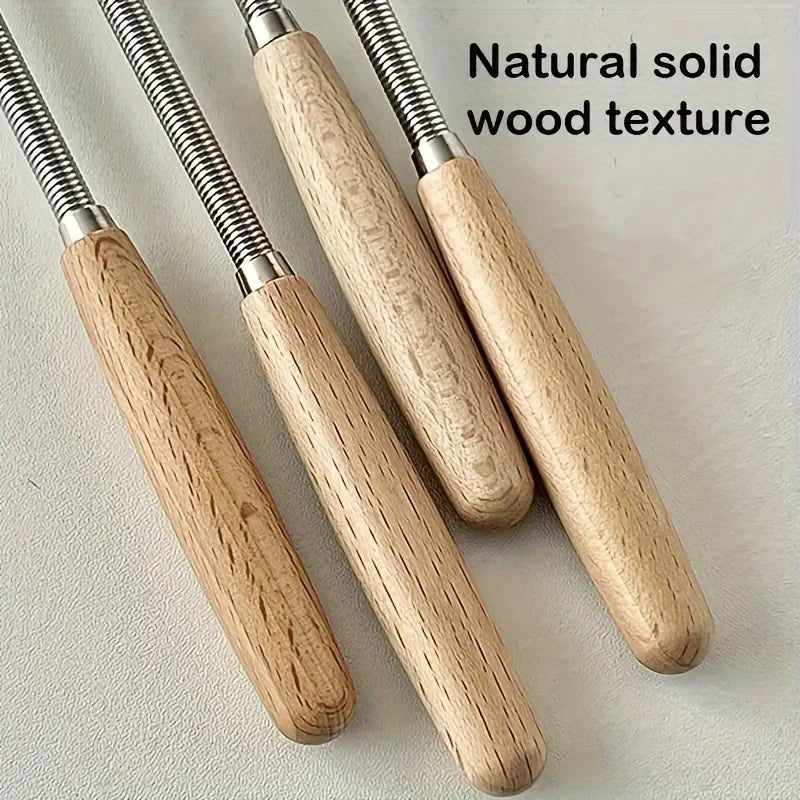 Mini Whisk with Wooden Handle - image 2