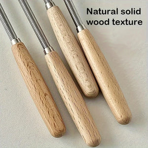 Mini Whisk with Wooden Handle - thumbnail 2
