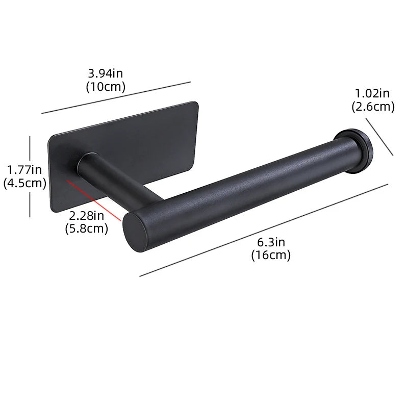 Self-Adhesive Toilet Paper Holder - image 9