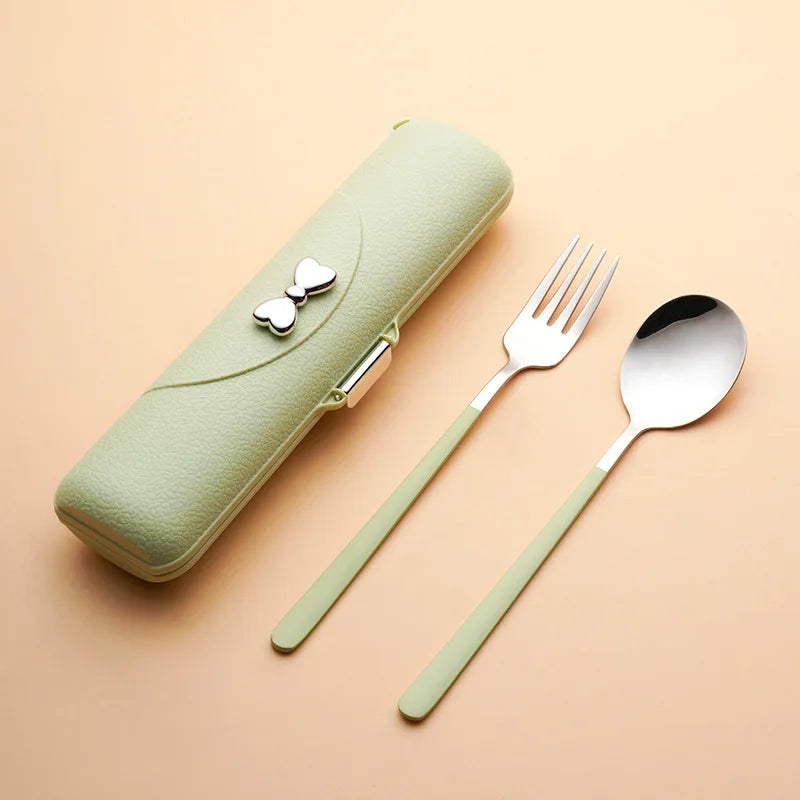 Portable Stainless Steel Cutlery Set - image 15
