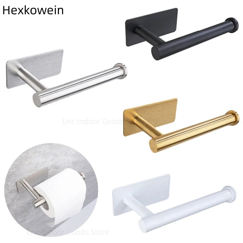 Self-Adhesive Toilet Paper Holder - image 1