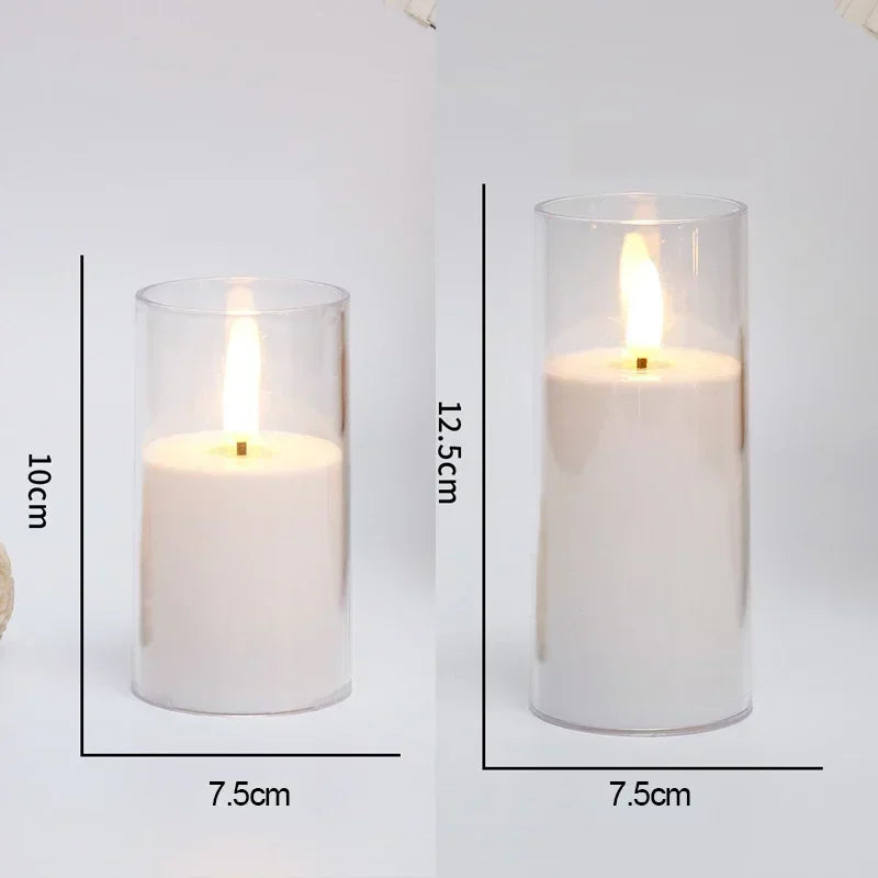 Flameless LED Pillar Candles - image 9