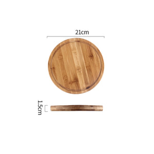 Simple Wooden Cake Stands Glass Cover Bread Pastry Dessert Plate Home Kitchen Cake Tools Fruit Display Plate Snack Dessert Trays