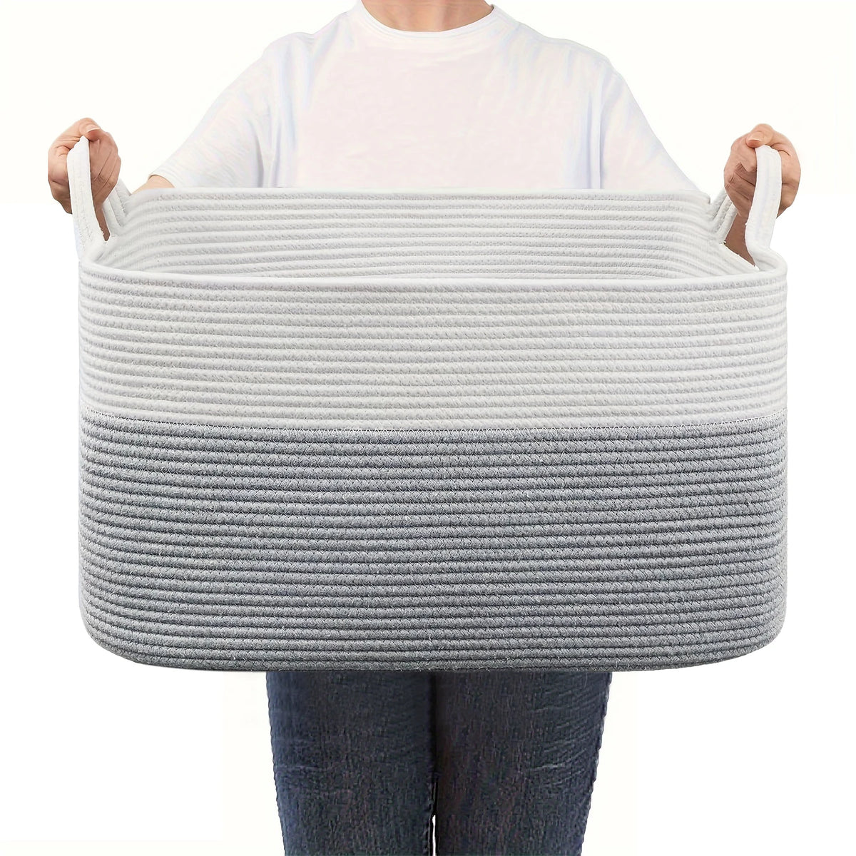 Woven Rope Storage Basket - image 4