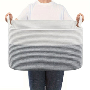 Woven Rope Storage Basket - thumbnail 4