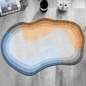 Irregular Shape Modern Area Rug - thumbnail 26