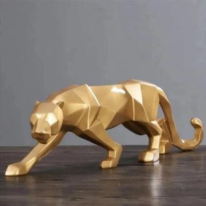 Geometric Panther Sculpture - thumbnail 7