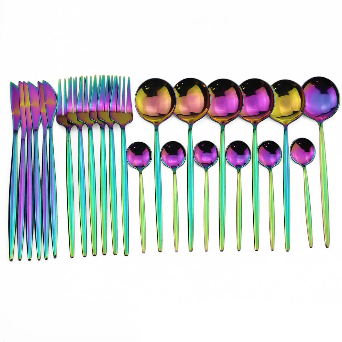 24-Piece Stainless Steel Flatware Set – Service for 6 - image 9