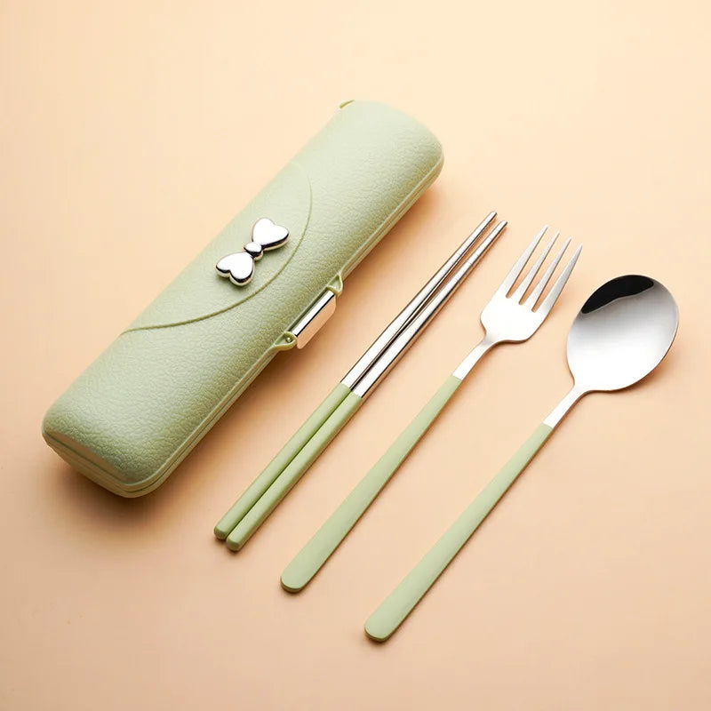 Portable Stainless Steel Cutlery Set - image 10