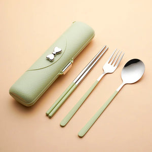 Portable Stainless Steel Cutlery Set - thumbnail 10