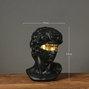 Classical David Bust Sculpture - thumbnail 10