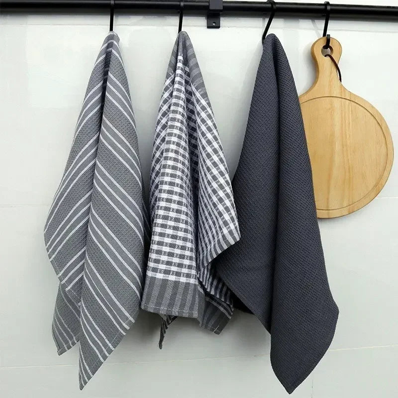 Classic Cotton Kitchen Tea Towels – Set of 3 - image 2