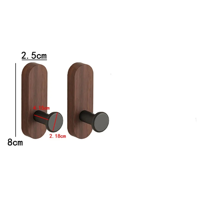 Self-Adhesive Wooden Wall Hooks - image 11