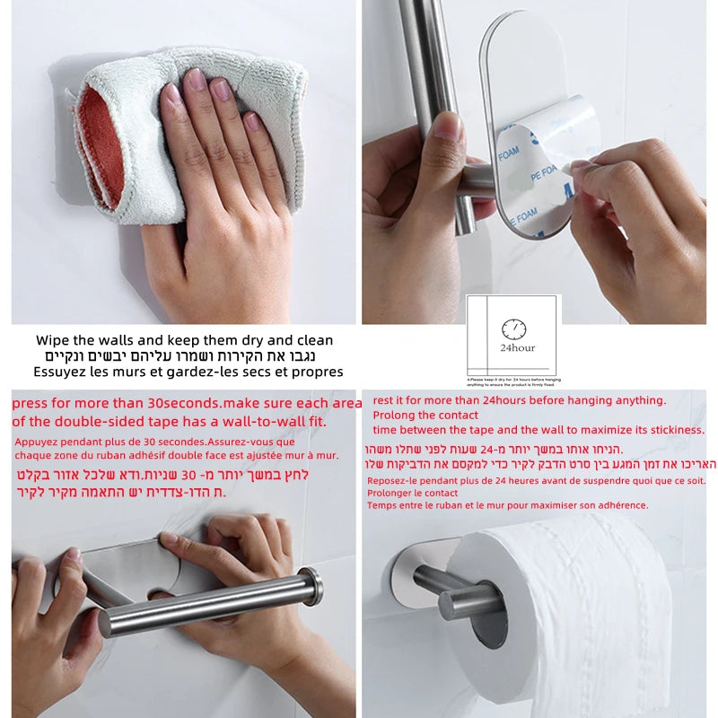 Self-Adhesive Toilet Paper Holder - image 6