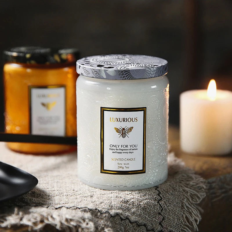 Natural Soy Wax Scented Jar Candle – 7 oz - image 4