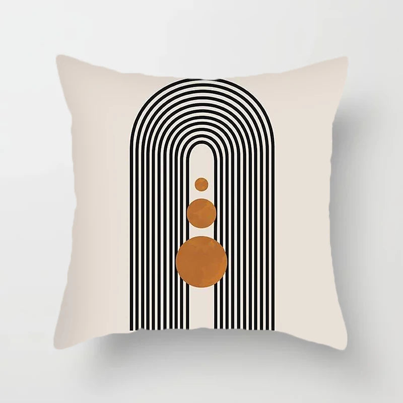 Abstract Geometric Pillow Cover - image 8