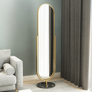 Rotating Dressing Mirror Home Floor Mirror Simple Bedroom Girl Full-Length Mirror Full-Length Mirror