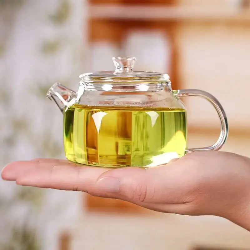 Mini Glass Teapot with Infuser - image 4