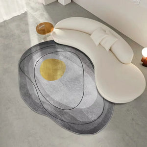 Irregular Shape Modern Area Rug - thumbnail 19