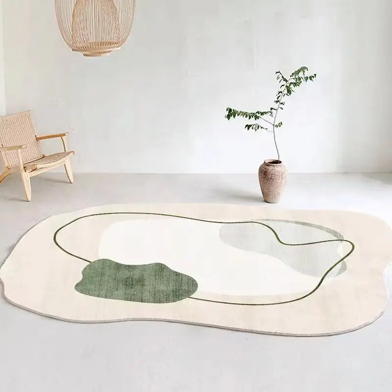 Irregular Shape Modern Area Rug - image 1