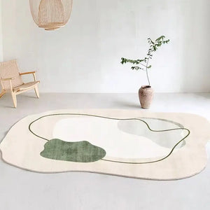 Irregular Shape Modern Area Rug - thumbnail 1