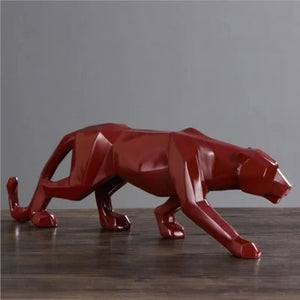 Geometric Panther Sculpture - thumbnail 10