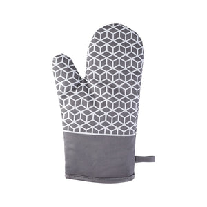 Heat Resistant Pot Holders Oven Mitts, Non-Slip Anti Scalding Cotton Glove for Kitchen Cooking Baking