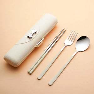 Portable Stainless Steel Cutlery Set - thumbnail 17