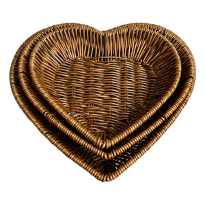 Heart-Shaped Woven Basket - thumbnail 8