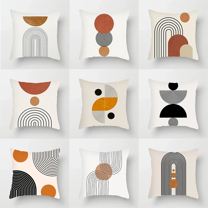 Abstract Geometric Pillow Cover - image 2