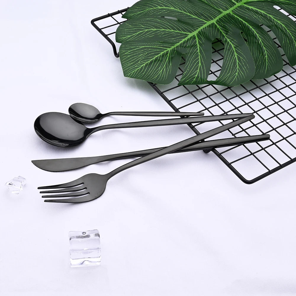 24-Piece Stainless Steel Flatware Set – Service for 6 - image 5