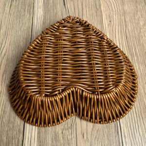 Heart-Shaped Woven Basket - thumbnail 4