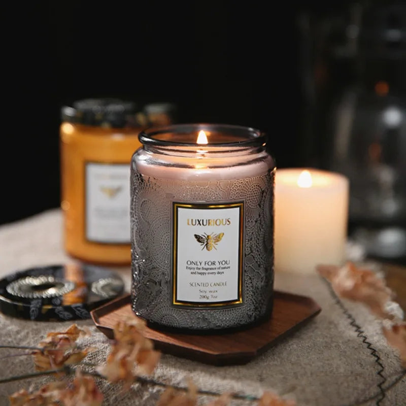 Natural Soy Wax Scented Jar Candle – 7 oz - image 1
