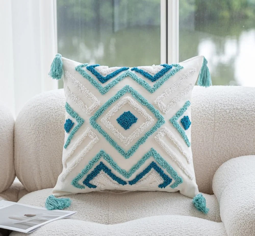 Tufted Textured Pillow Cover - image 15