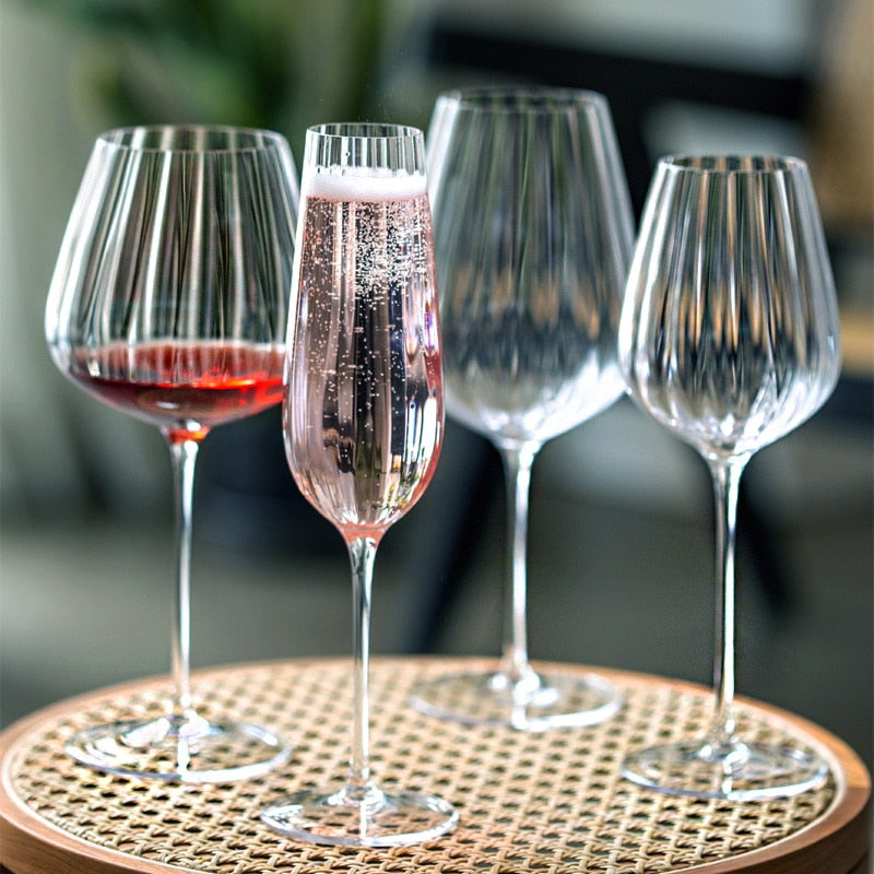 Crystal Wine Glass: Handmade Ultra Thin