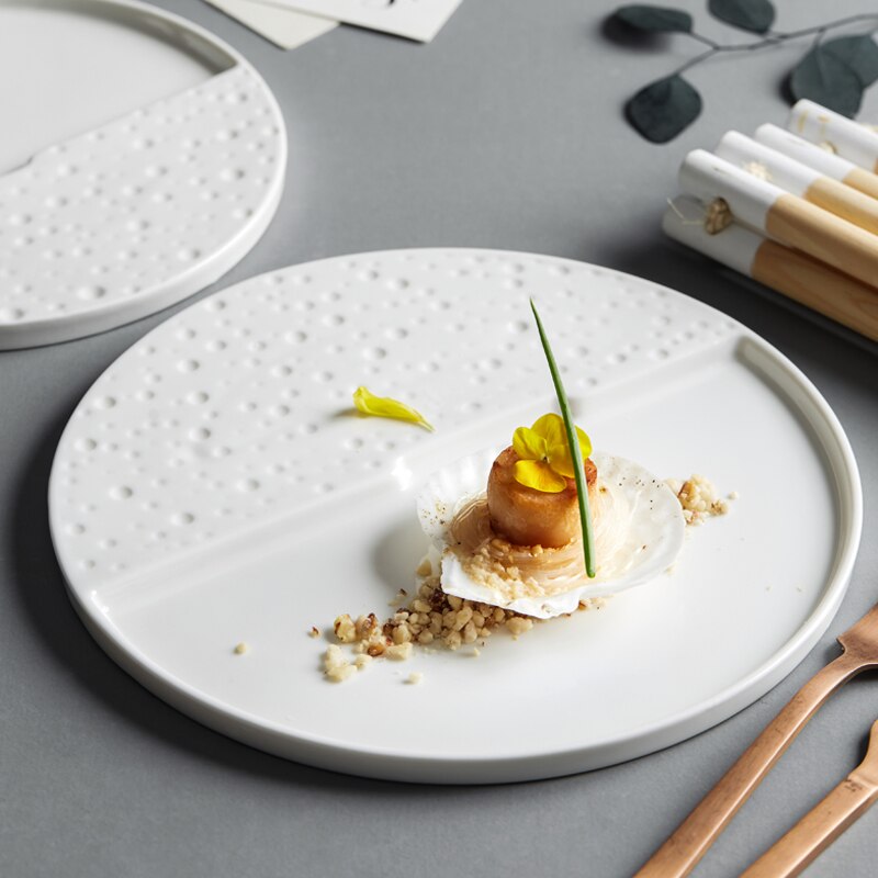 Creative Dishes Tableware Plates for Food Ceramics Tray for Decoration Dish Dinner Dinnerware Decorative Kitchen Dining Bar Home