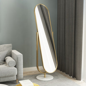 Rotating Dressing Mirror Home Floor Mirror Simple Bedroom Girl Full-Length Mirror Full-Length Mirror